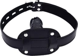 Toyz4Lovers - Penis Gag met Realistische Mini Dildo - Ballgag - Gag - BDSM Toys — thumbnail 2