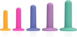 Silicone Vagina Dilator Set - Multicolor — thumbnail 4