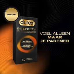Durex Intensity Condooms - Nieuwste generatie ultradunne, latexvrije condooms voor mannen – Gedeelde lichaamswarmte - 6 x 10 stuks - Voordeelverpakking — thumbnail 6