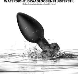 LoveVlijt - Vibrerende Buttplug met App - Wereldwijd Bereik - Sex Toys voor Koppels, Mannen en Vrouwen - Op Afstand te Besturen - Anaal Dildo - Waterdicht - Anaal Vibrator - Buttplug - Anale Speeltjes - Inclusief Bullet Vibrator - Intense Orgasmes — thumbnail 7