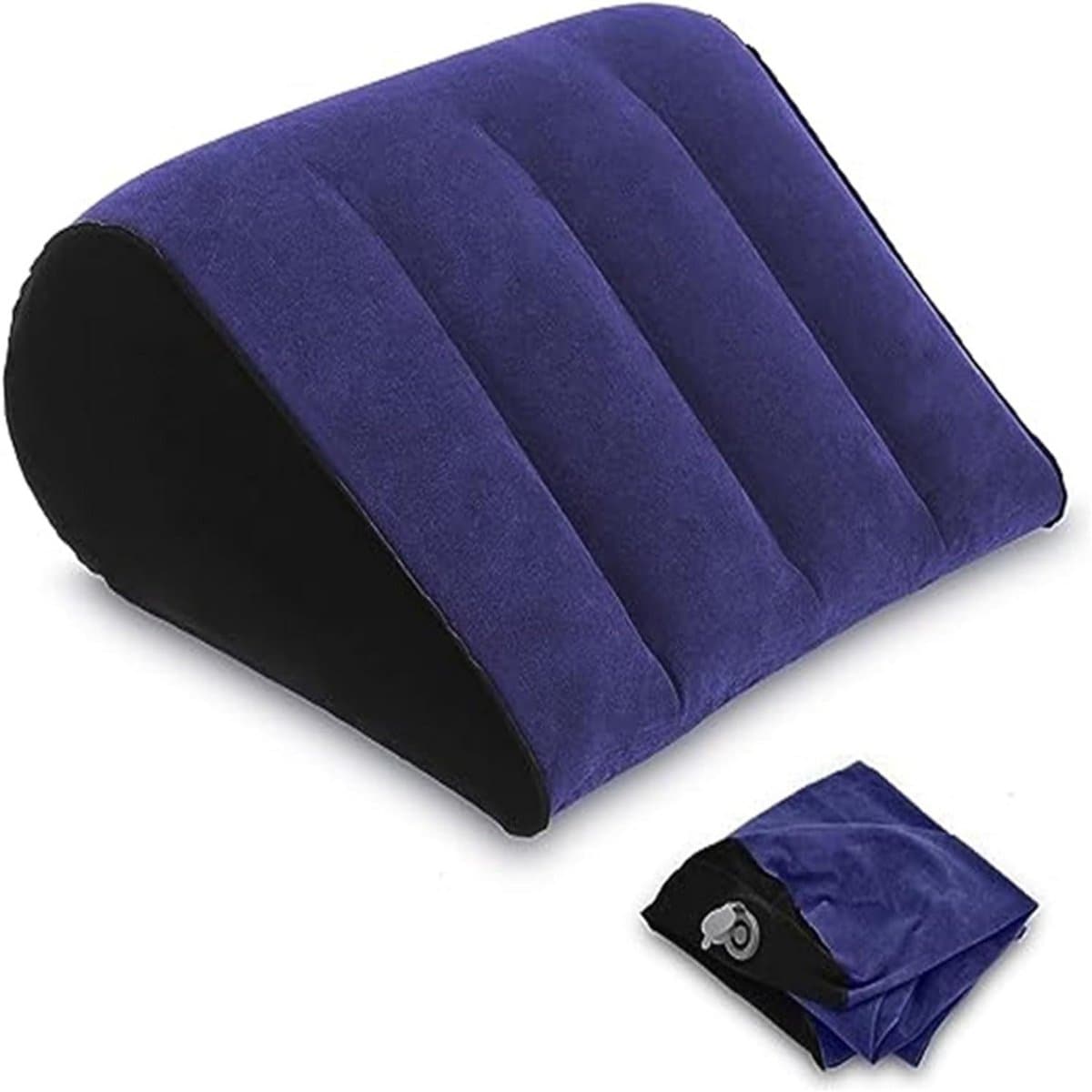 Zylo® Sex Kussen - Seksmeubel voor Vrouwen & Mannen - Sex Pillow - Blauw - 21cm x 19cm x 4cm — afbeelding 1