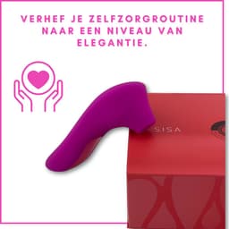 SlipperyHeights® Sisa - Luchtdruk Vibrator voor Vrouwen - Clitoris Stimulator - Tepel Stimulatie - 7 Krachtige Zuigstanden - Siliconen Sex Toy - Zakformaat - Paars — thumbnail 5