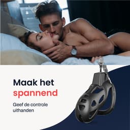 Chastity Cage - Penis kooi - Kuisheidskooi voor mannen - Kuisheidsgordel - Kuisheidskooien - Seksspeeltjes voor koppel - Sexspeeltjes - Jespro — thumbnail 3