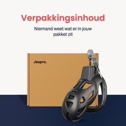 Chastity Cage - Penis kooi - Kuisheidskooi voor mannen - Kuisheidsgordel - Kuisheidskooien - Seksspeeltjes voor koppel - Sexspeeltjes - Jespro — thumbnail 8