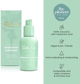 OASA Pleasure - Hyaluronic Verzorgend Glijmiddel op Waterbasis - 100ml — thumbnail 2