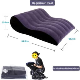 ApexArte® Sex Kussen - Seks Stoel - bdsm Meubels - Sex Sofa – Sexmeubel voor Mannen en Vrouwen — thumbnail 6