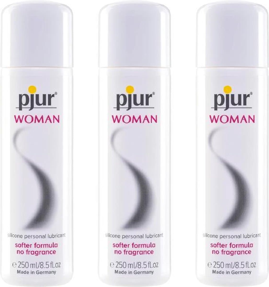 Pjur Woman Glijmiddel 250 ml - Voordeelpakket (3-stuks) — afbeelding 1