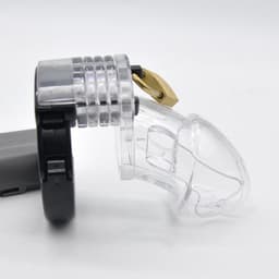 BRUTUS Alpha Cage - Chastity Cage Kuisheidskooi - Clear — thumbnail 2