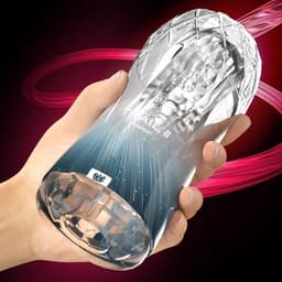 Erodit® Pussy Masturbator Cup- Masturberen met vagina gevoel- Kunstkut - stimulerende kunst vagina cup voor Mannen- Zwart- Sex toys- seks speeltje- Erotiek voor mannen — thumbnail 4