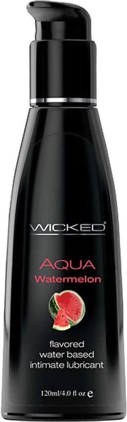 Wicked - Aqua glijmiddel watermeloen smaak 120 ml  - 120ml — thumbnail 3