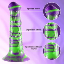Fantasy Dragon Dildo - Animal Dildo - Dildo XXXXL Extreme - Grote Dildo's XXL - Dildo Anaal Groot - Big Dildo - Dildo 30 cm – Sterke Zuiglap - Waterdicht — thumbnail 4