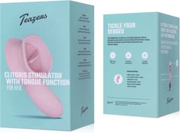 Teazers – Clitoral Tong Vibrator – Roze — thumbnail 4