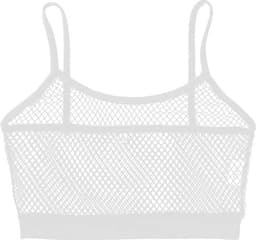 Heren Tank Top Doorschijnend - Lingerie voor Mannen - Hemd - Open shirt - Wit — thumbnail 5