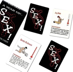 Seks Kaartspel - Seksuele Positie Kaarten - Speelkaarten Voor Koppels - Slaapkamer Spel - Erotisch Kaartspel - Intimiteits Kaarten - Couple Cardgame - Geschenk - Date Night - Erotiek - 18+ Spel - — thumbnail 3