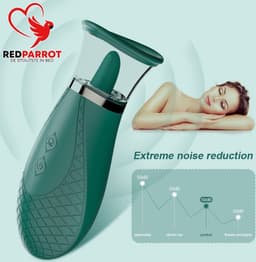 Clitoris en tepel vibrator - Tong - Vacuüm - Lik en zuig standen — thumbnail 4