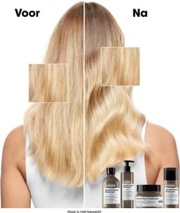L’Oréal Professionnel Absolut Repair Molecular Rinse-Off Masker – Herstellende en versterkende werking - Voor zeer beschadigd haar - 250ml — thumbnail 6