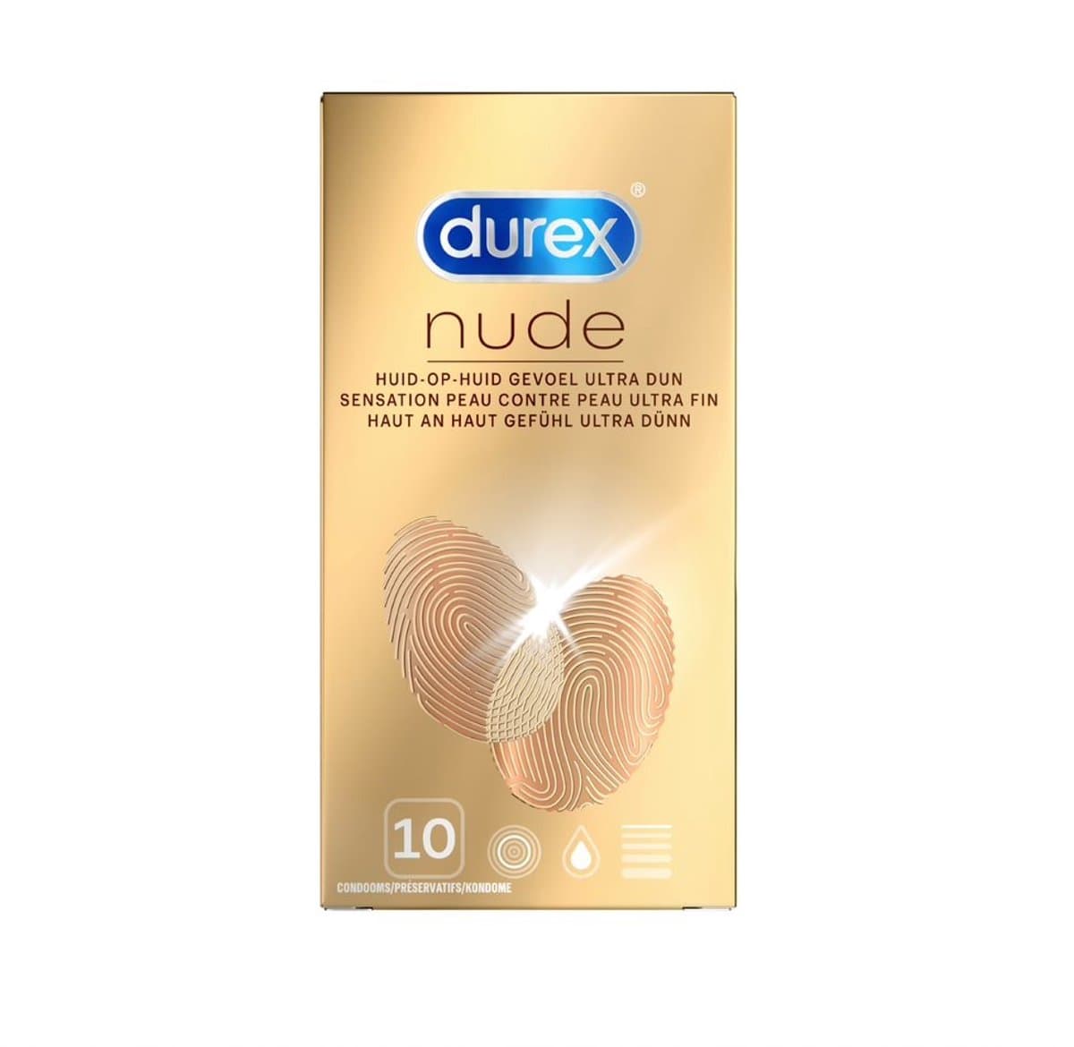 Durex Condooms Nude 10st - 5 Stuks - Voordeelverpakking — afbeelding 1