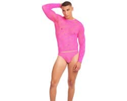 Ondergoed Set Rainbow Party Roze S/M