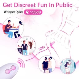 Lzwintrading Stotende Dildo met App Control - Vibrators voor Vrouwen & Mannen - Dildo Vibrator voor Vrouwen - Sex Toys voor Koppels - G Spot Vibrator - Clitoris Stimulator - Vibrator met Afstandsbediening - Anaal Dildo - Prostaat Vibrator Mannen — thumbnail 8