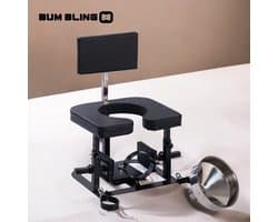 BUM BLING® - Sex Stoel - BDSM Rimstoel - Bondage Stoel - Zwart - SM Meubel