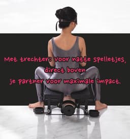 BUM BLING® - Sex Stoel - BDSM Rimstoel - Bondage Stoel - Zwart - SM Meubel — thumbnail 14