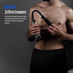 HappySexy Penispomp Met Grippomp – Penispompen Penisvergroter – Penis Pomp Erectie Vergroter Incl Gratis Glijmiddel Cockring en Penisring – Vacuumpomp Erectiepomp Masturbator — thumbnail 7