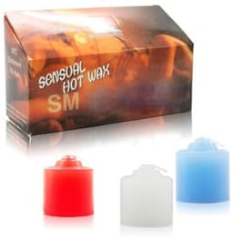 Nooitmeersaai - Hotwax Kaarsen set - 3 stuks - Rood/wit/blauw - Niet eetbaar — thumbnail 1