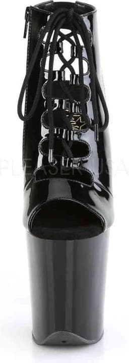 Pleaser - FLAMINGO-800-20 Plateau Laarzen, Paaldans schoenen - Paaldans schoenen - 35 Shoes - Zwart — thumbnail 2