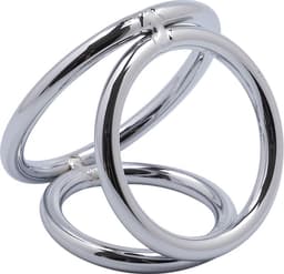 Banoch - Triple cockring metaal medium ∅ 32 - ∅ 40 - ∅ 45 | penisring — thumbnail 3