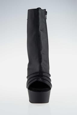 Pleaser Lederen Enkellaarsjes (zwart, 39) — thumbnail 3