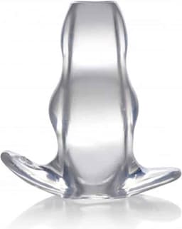 XR Brands Clear View - Holle Anale Plug - Medium clear — thumbnail 1