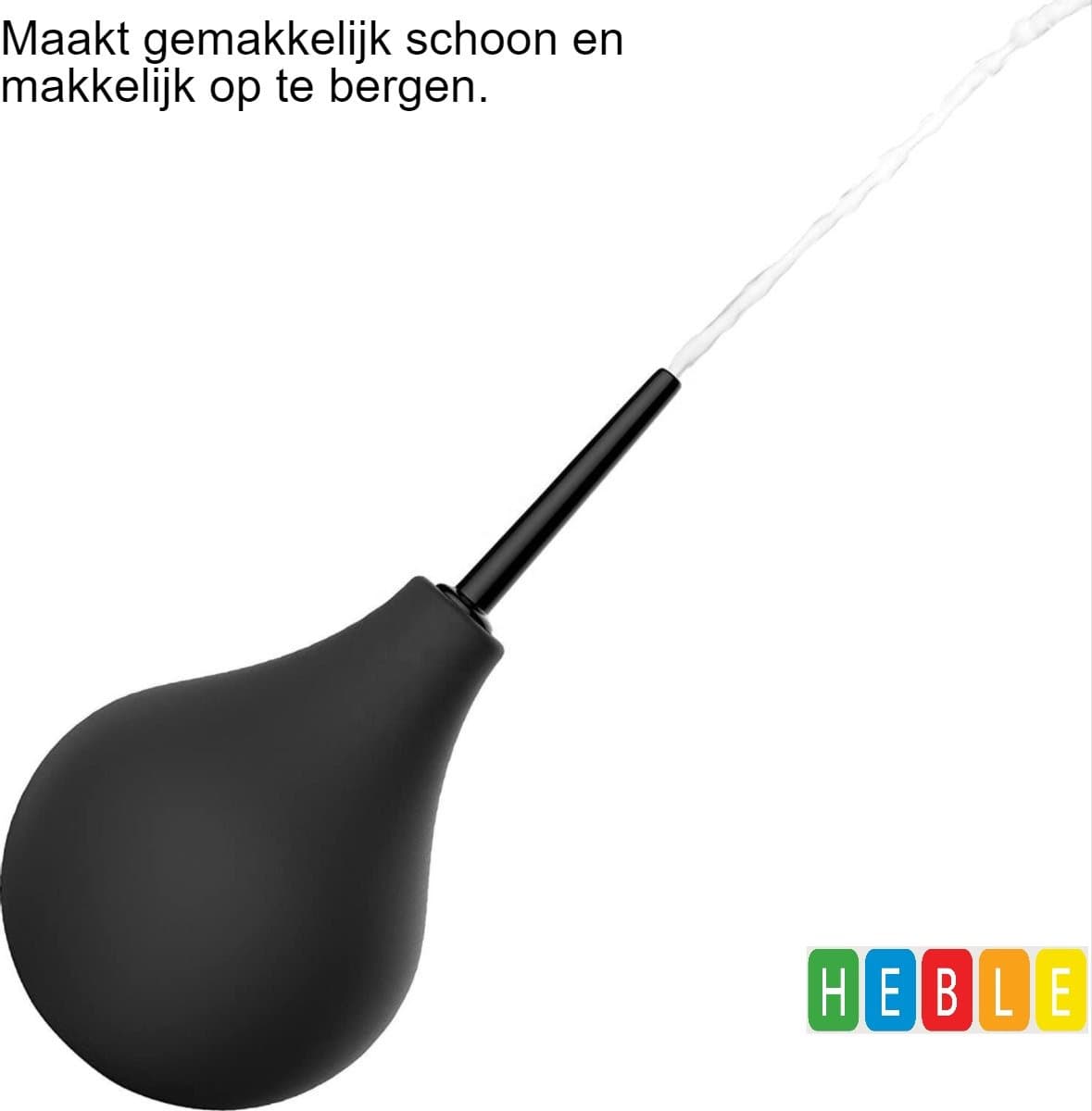 Anaal Douche Pro - Reiniging & Ontgifting - Anus, Vaginaal & Darmreiniging - Deluxe Klysma Set - Shower voor Mannen & Vrouwen - Plus Buttplugs & Erotiek Seksspeeltjes - Vibrator & Dildo - van Heble® — afbeelding 1