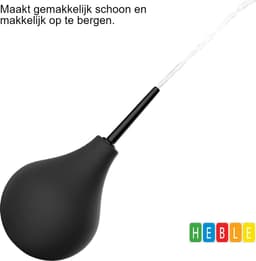 Anaal Douche Pro - Reiniging & Ontgifting - Anus, Vaginaal & Darmreiniging - Deluxe Klysma Set - Shower voor Mannen & Vrouwen - Plus Buttplugs & Erotiek Seksspeeltjes - Vibrator & Dildo - van Heble® — thumbnail 1