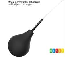 Anaal Douche Pro - Reiniging & Ontgifting - Anus, Vaginaal & Darmreiniging - Deluxe Klysma Set - Shower voor Mannen & Vrouwen - Plus Buttplugs & Erotiek Seksspeeltjes - Vibrator & Dildo - van Heble®