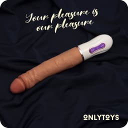 ONLYTOYS® Primal - Premium 3 In 1 Stotende Dildo Met Zuignap - Vibrator Realistisch Met Afstandsbediening & Warmtefunctie - Vibrators Voor Koppels & Vrouwen — thumbnail 10