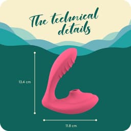 ONLYTOYS® The Breeze - Luchtdruk Vibrator & Vibrerend Ei - G Spot & Clitoris Stimulator - Sex Toys voor Vrouwen - Koppel Satisfyer - Vibrators voor Koppels — thumbnail 5