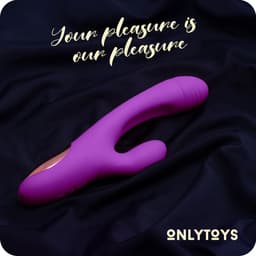 ONLYTOYS ® Tsunami - Premium 3 in 1 Vibrator - Tarzan Vibrators voor Vrouwen - Clitoris Stimulator & G-spot Vibrator - Rabbit - Stotende Dildo — thumbnail 8