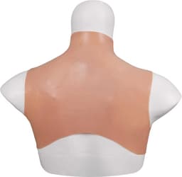 Siliconen nep borsten - Travestiet - Crossdresser - Transgender - Prothese - Ronde hals - Cup C - Voor 45 t/m 75 KILOGRAM — thumbnail 2