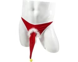 kerststring heren lingerie christmas slurf zakje mannen string