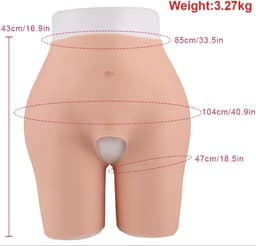 Siliconen bodyshaper- Big But- Cosplay- Travestie- Billen-Bodysuit — thumbnail 1
