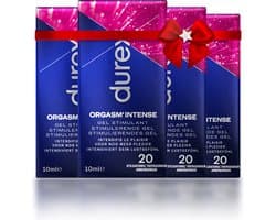 Durex Stimulerende Gel - Intense Orgasm 10ml x4 - Cadeau voor man en vrouw