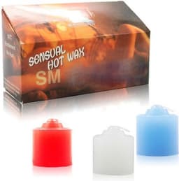 Massagekaarsen - Hot Wax - Set van 3 Stuks - Sensuele Massage - Erotisch voor Koppels — thumbnail 2