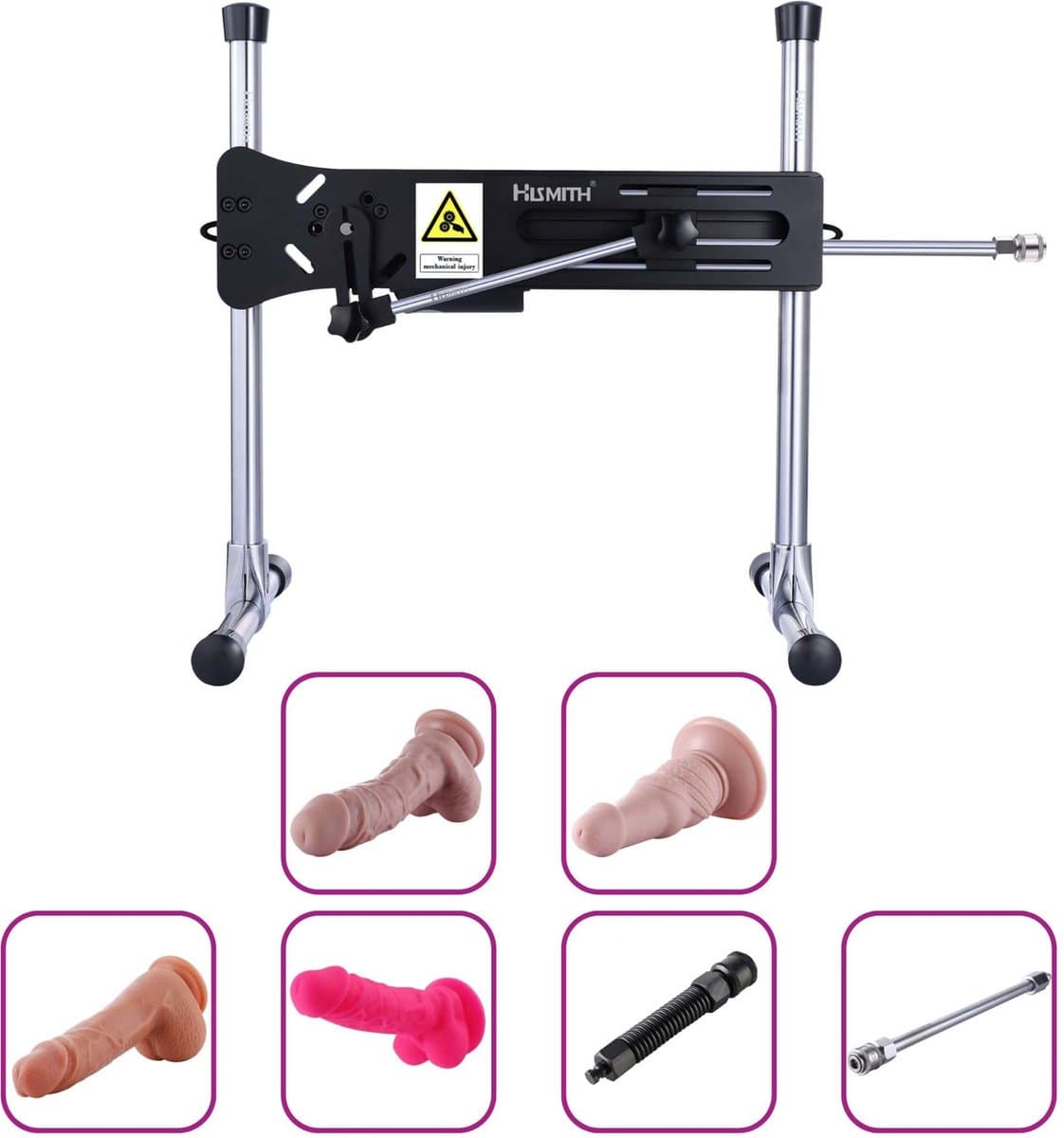 Pakket Alessandro Pro 1 Premium Smart APP Seksmachine met vele extra's — afbeelding 1