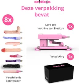 Reid Neukmachine met 8 Dildo’s voor Anale, Vaginale en Clitoris Stimulatie - Uitgebreide Fuck Machine voor Mannen en Vrouwen - 8 Sex Toys - Neuk machine - Fuckmachine - Seksmachine - Sexmachine - Discreet Verzonden — thumbnail 5