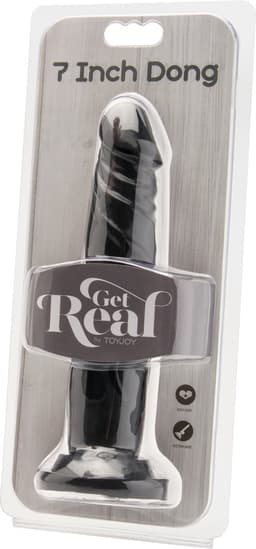 Realistische dildo 7" (17.8 cm) beige — thumbnail 5