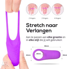 Toys Hub® Cockring Vibrerend met Afstandsbediending & Opbergzakje - Incl. E-BOOK - Met Clitoris Stimulator - 9 Vibraties - Siliconen - Sex Toys voor Koppels - Couples - Penisring - Man — thumbnail 5