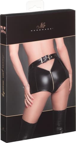 Noir Handmade Korte broek -S- F218 Zwart — thumbnail 3