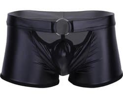 Boxer-Latex-Heren-Short-Lingerie-Lakleer-Erotisch-Goedkoop-Mannen-Stretch
