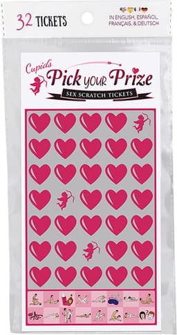 Kheper Games Love Games PICK YOUR PRIZE SEX SCRATCH TICKET Rood — thumbnail 2