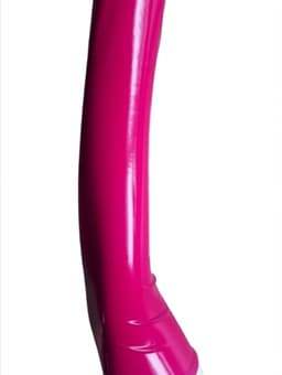 Handschoen L/XL Datex (Mix latex en stof ) Sexy Handschoenen Rood lange lak handschoen Glans Shiny Lakleer valentijn SM Gogo dancing dans accessoiren lange vingerloze gloves — thumbnail 3